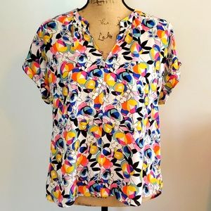 W5 Floral Top Size Medium